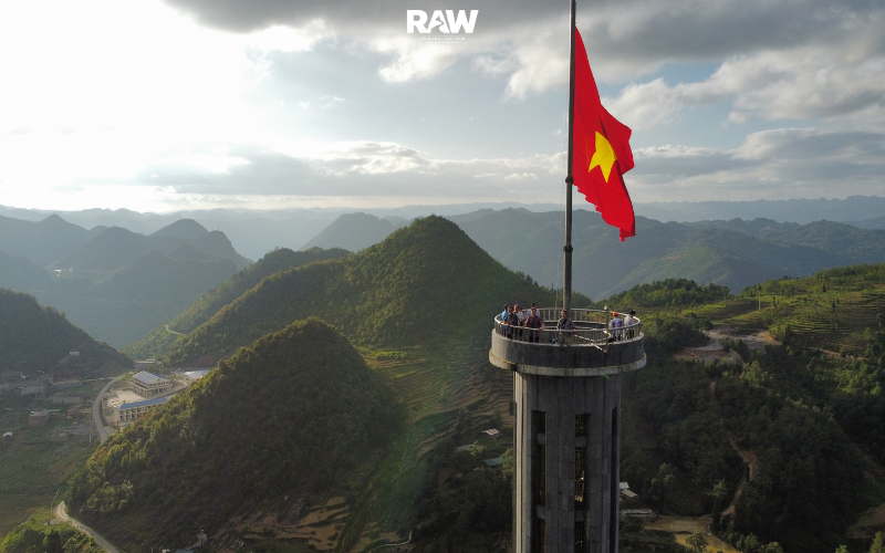 national landmark marks Vietnam's northernmost sovereignty