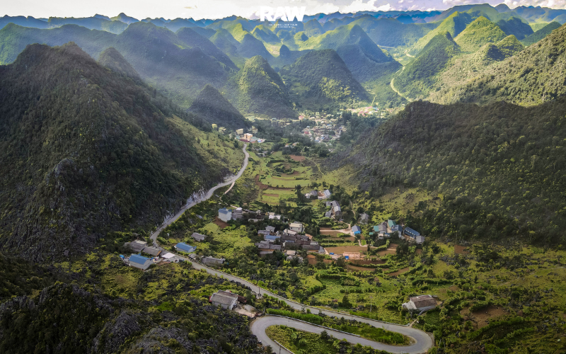 Ha Giang is lined with breathtaking landscapes