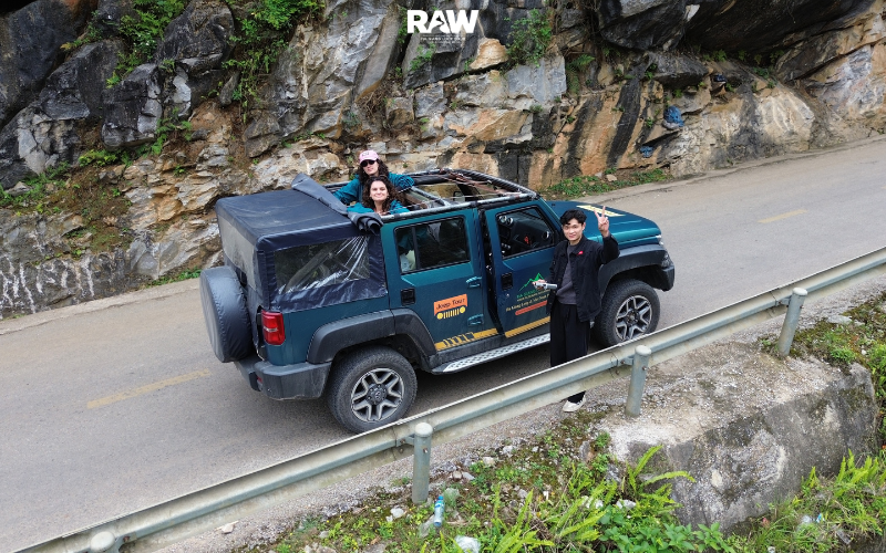 A Jeep loop tour in Ha Giang