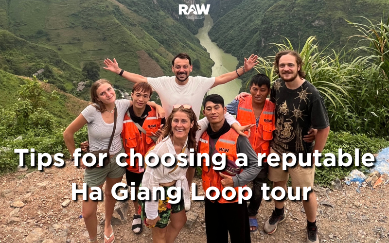 The Ha Giang Loop is a long journey through many mountain passes, villages, and tourist spots in the northern mountains.