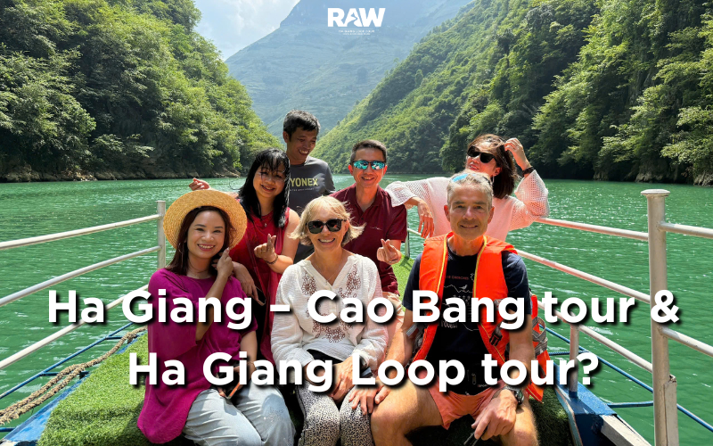 how does a Ha Giang – Cao Bang tour differ from a standard Ha Giang Loop tour?